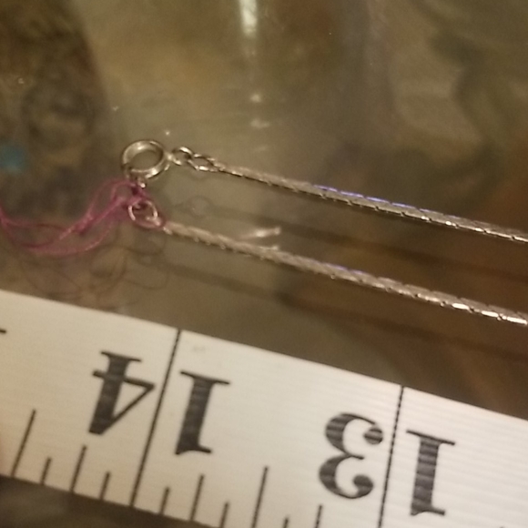 Vintage bow with silver tone necklace PM 1548 - Picture 7 of 9